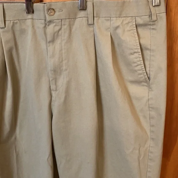 Men's Khaki Dress Pants - Picture 2 of 5